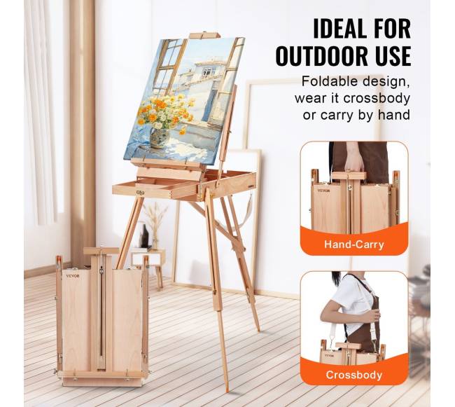 Prancūziškasis dailininko molbertas laikiklį2