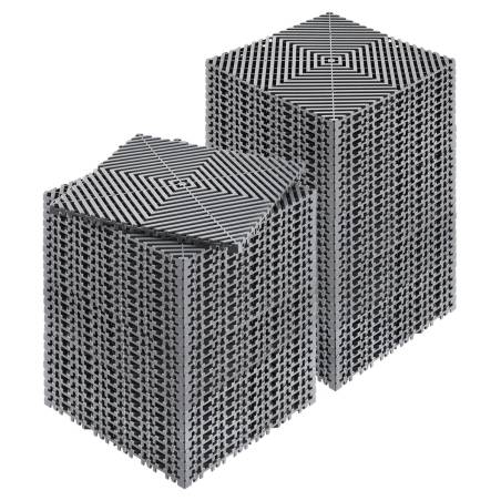 Modulinis grindų kilimėlis su drenažu 30 x 30 cm0