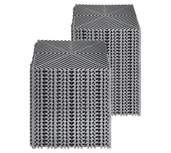 Modulinis grindų kilimėlis su drenažu 30 x 30 cm8