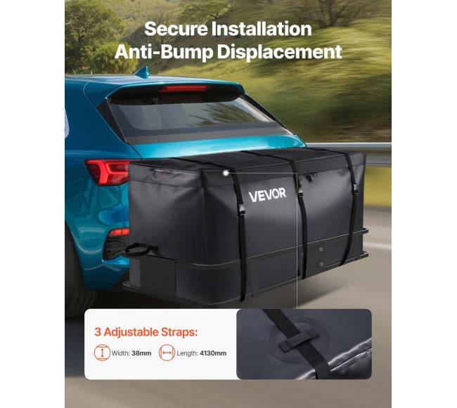 Automobilio krovinių maišas, 153x61x91 cm3