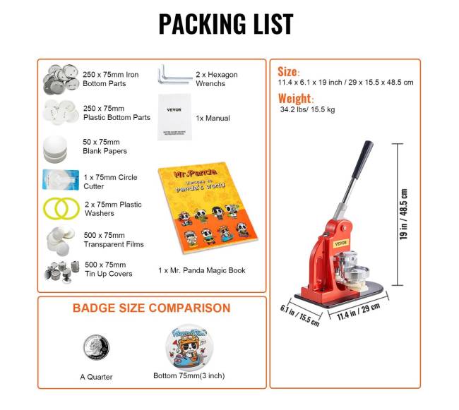 Ženkliukų gaminimo aparatas 75 mm6