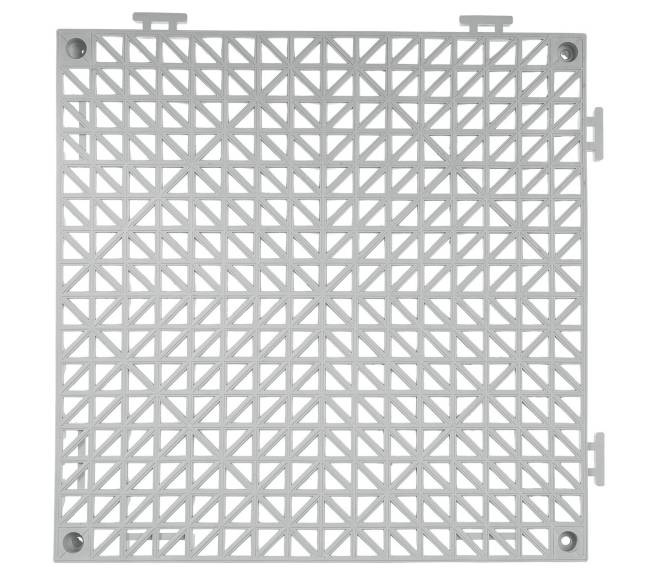 Modulinės sujungiamojo tipo grindų plytelės, 50 vnt., pilka9