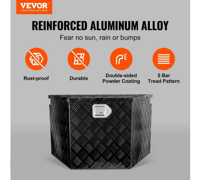 Priekabos dėžė aliuminė 39x16.5x12 col.1