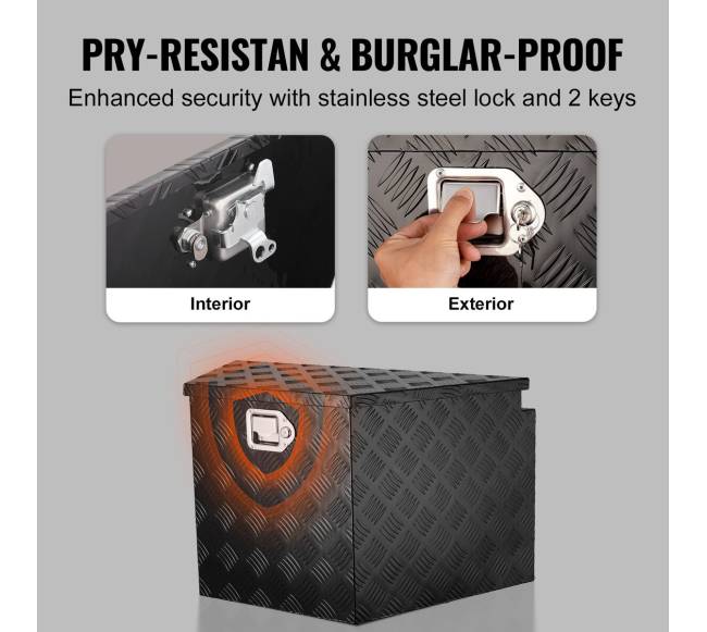 Priekabos dėžė aliuminė 39x16.5x12 col.4