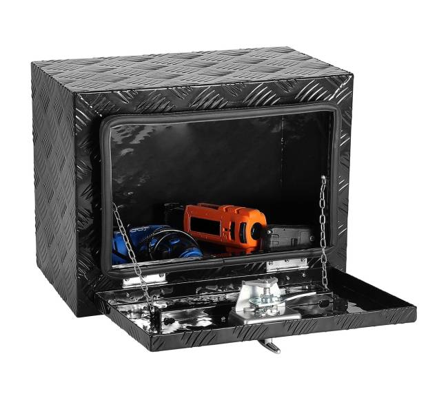 Po karoserija aliuminio sunkvežimio įrankių dėžė 46 x 32 x 36 cm0