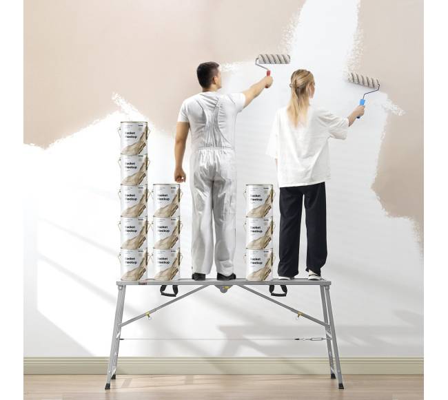 Reguliuojamo aukščio darbo platforma 400 kg7