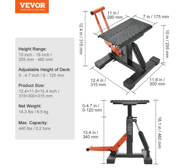 Motociklų keltuvas remontui6