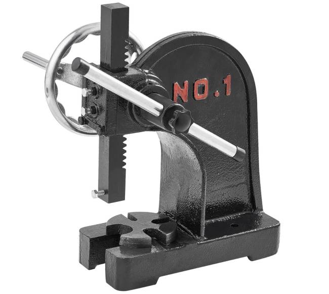 1 tonos kniedžių presas su ratuku8