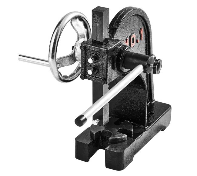 1 tonos kniedžių presas su ratuku9