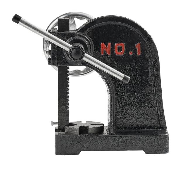 1 tonos kniedžių presas su ratuku10