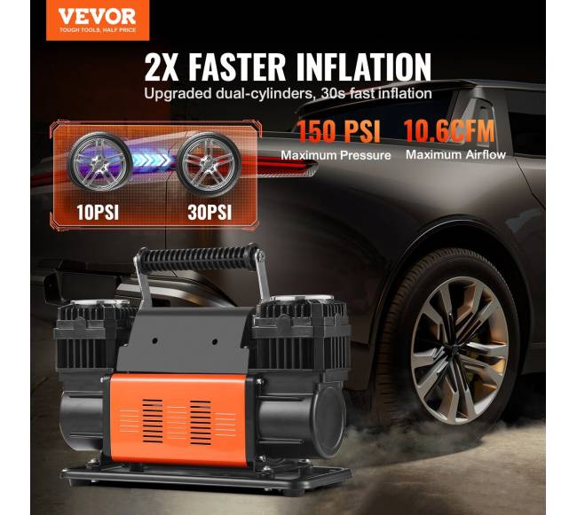 12V 10.6 CFM dviejų cilindrų oro kompresorius1