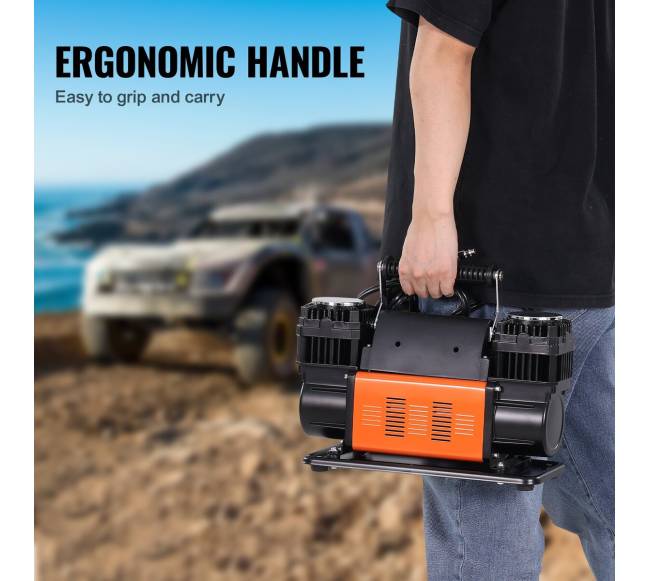 12V 10.6 CFM dviejų cilindrų oro kompresorius5