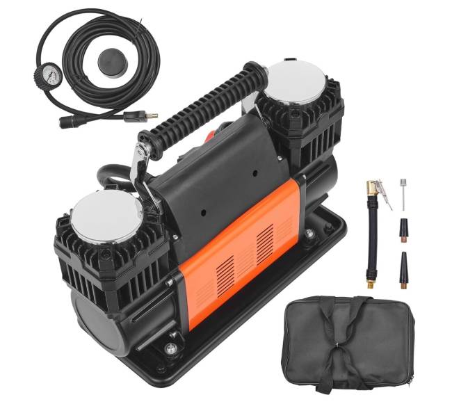 12V 10.6 CFM dviejų cilindrų oro kompresorius9