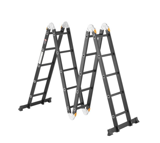 Daugiafunkcinės sulankstomos kopėčios 7-in-1 darbams8