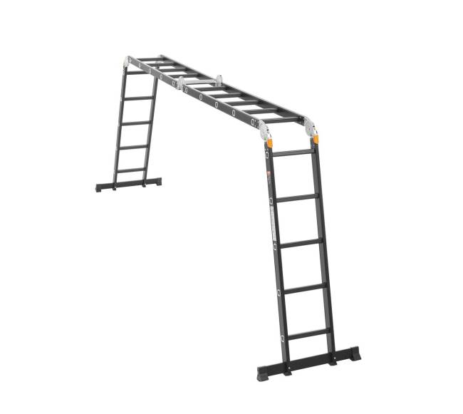 Daugiafunkcinės sulankstomos kopėčios 7-in-1 darbams9