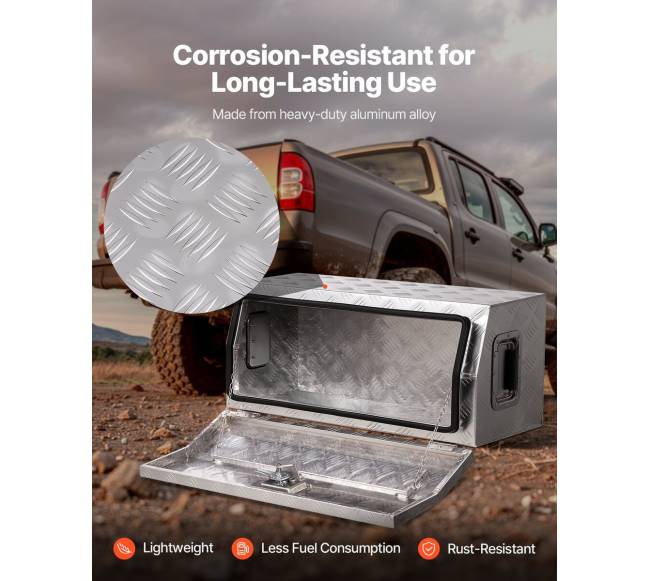 Aliumininė įrankių dėžė pikapams ir RV2