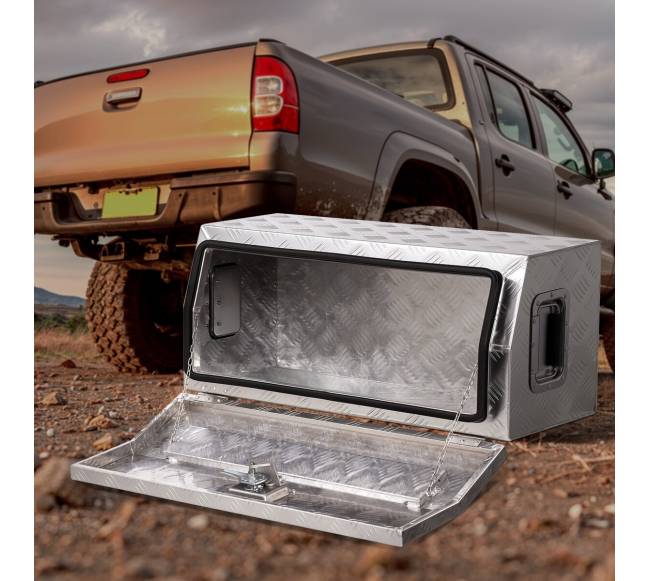 Aliumininė įrankių dėžė pikapams ir RV7