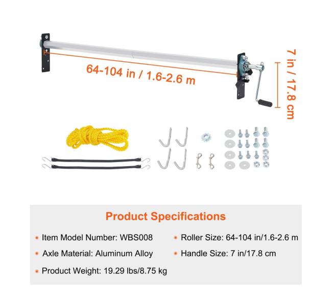 Rankinis tentų vyniojimo komplektas sunkvežimiams6