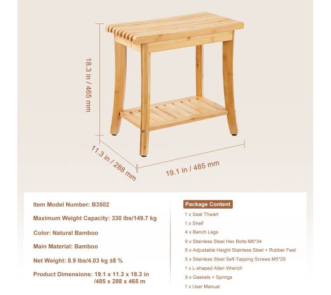 Bambuko dušo suoliukas vonios kambariui6