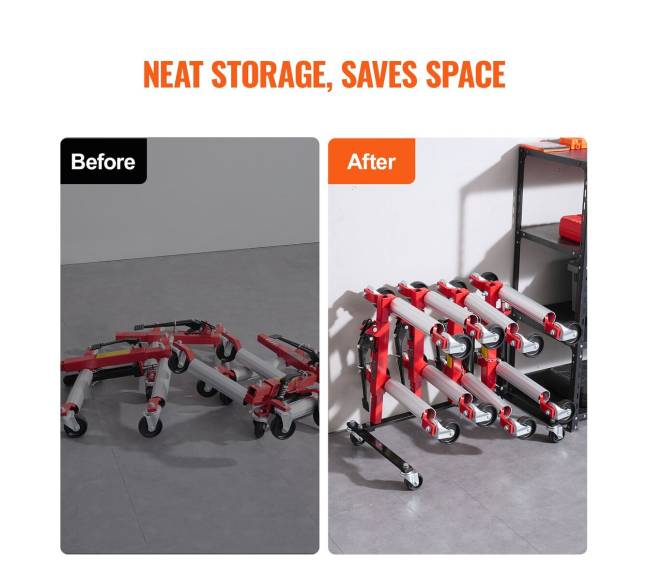 Automobilio vežimėlio stovas su kėlikliu3