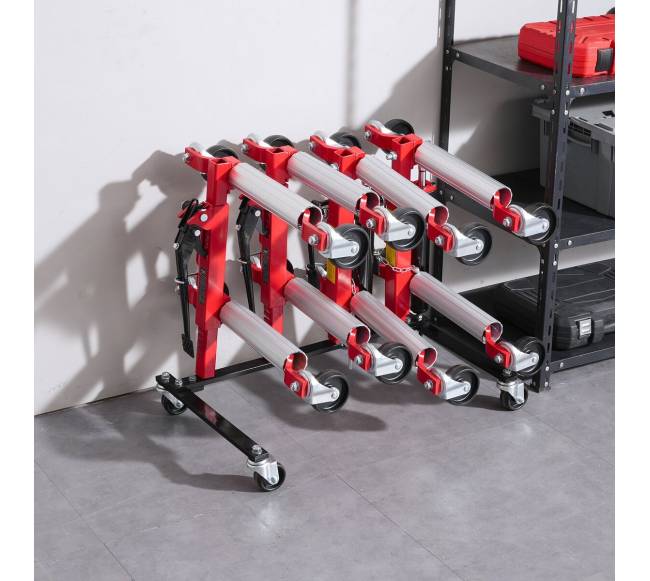 Automobilio vežimėlio stovas su kėlikliu7