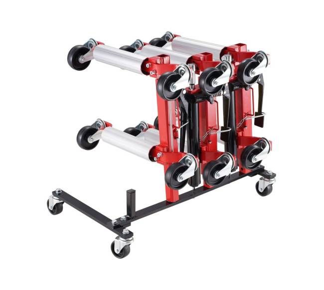 Automobilio vežimėlio stovas su kėlikliu10