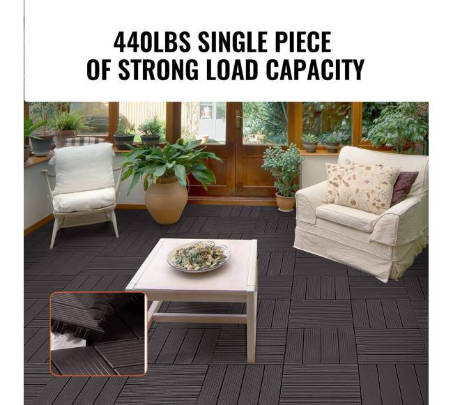 Terasos plytelių rinkinys 12x12 cm2