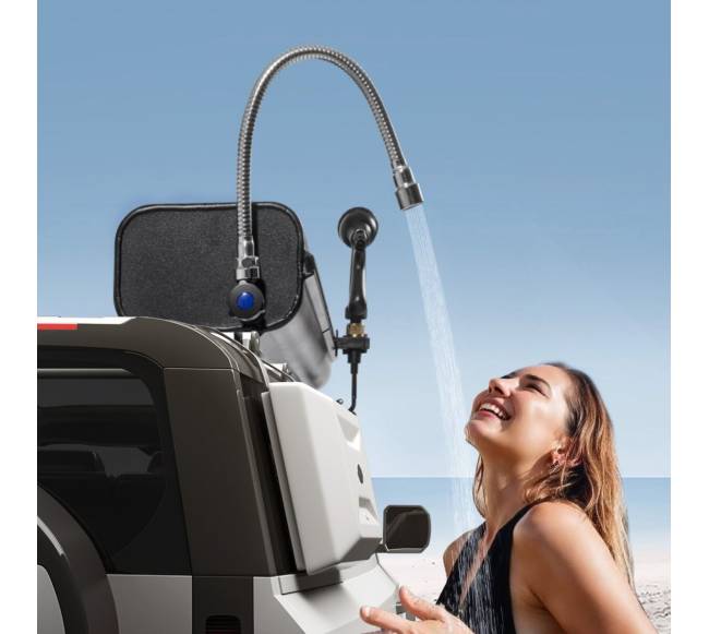 Stogo bagažinė su 30 L vandens baku su apsauga nuo purslų7