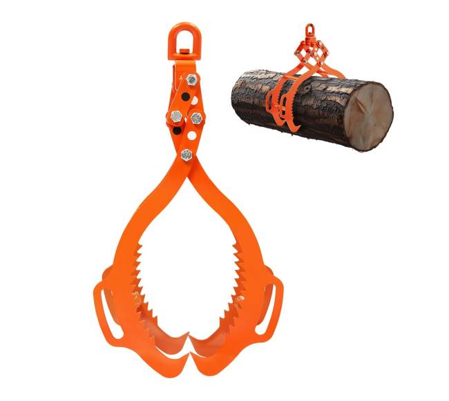 81 cm rąstų kėlimo žnyplės su keturiais nagais8