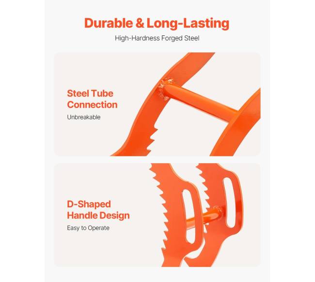 91 cm keturių nagų rąstų žnyplės iš plieno4