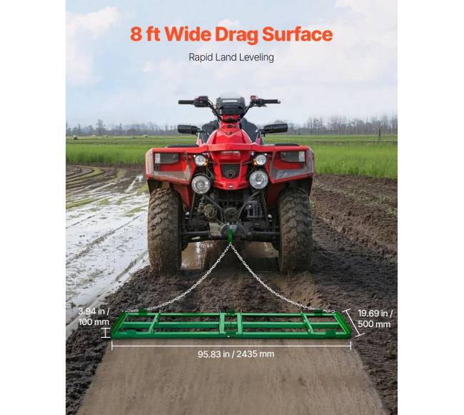 Vilktinis akėčių 8 pėdų kelio lygintojas2