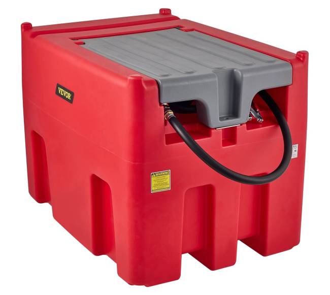 Nešiojamas dyzelinis bakas 440 litrų, 10 GPM0