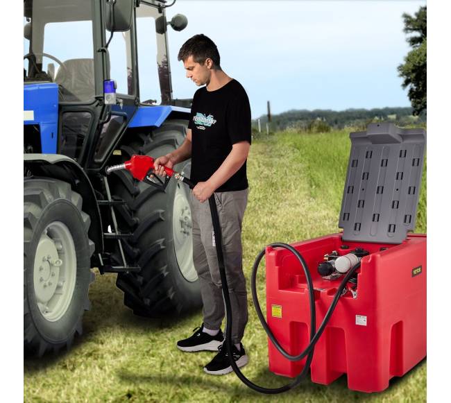 Nešiojamas dyzelinis bakas 440 litrų, 10 GPM7