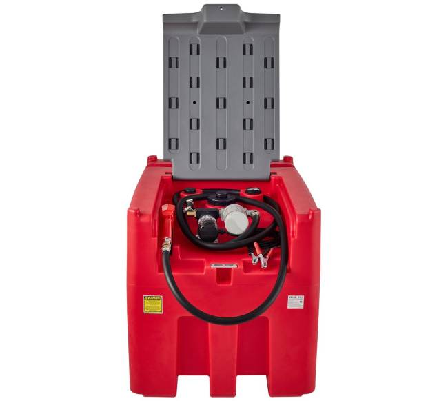 Nešiojamas dyzelinis bakas 440 litrų, 10 GPM9