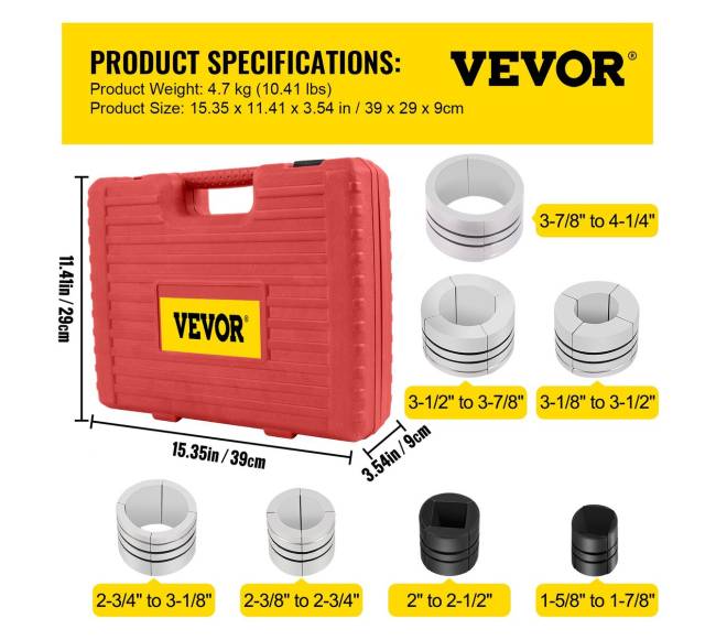 Automobilių vamzdžių plėtimo komplektas6