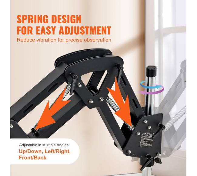 Daugiafunkcinis mikroskopas su spyruokliniu laikikliu2