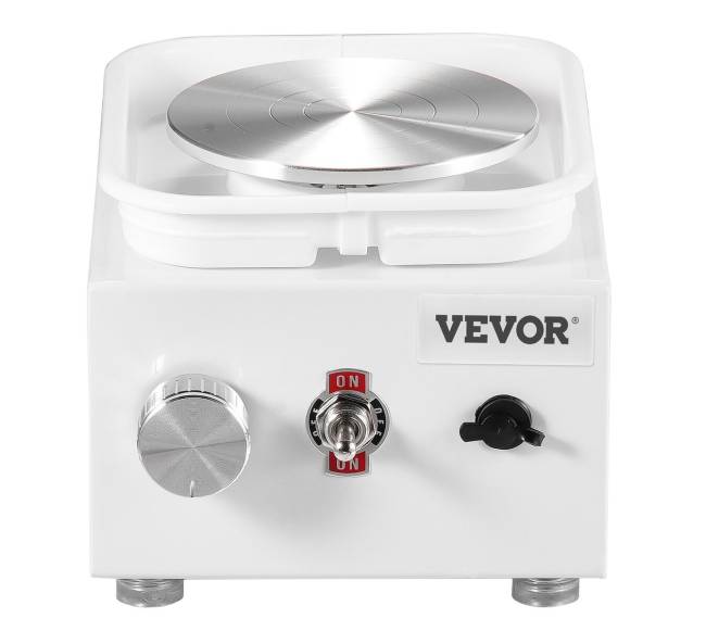 Mažas elektrinis keraminis žiedimo ratas 0-320 aps.min8