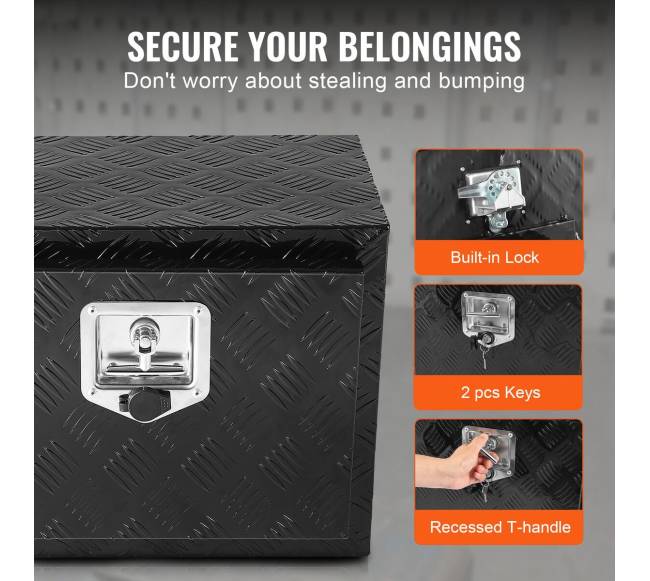 Aliumininė po sunkvežimiu dėžė įrankiams5