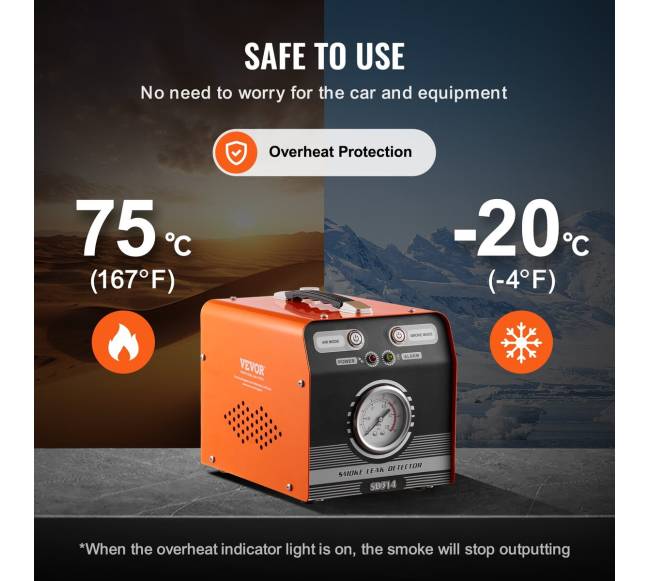 Automobilinis dūmų nuotėkio detektorius5