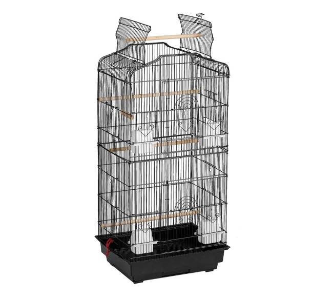 Didelis paukščių narvas su ratukais 163 cm aukščio10