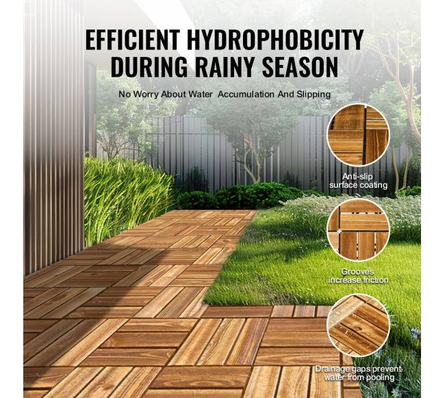 Sujungiamos medinės terasinės plytelės, 27 vnt.3