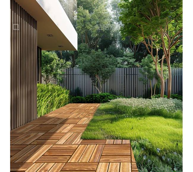 Sujungiamos medinės terasinės plytelės, 27 vnt.7