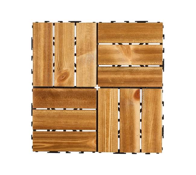 Sujungiamos medinės terasinės plytelės, 27 vnt.9