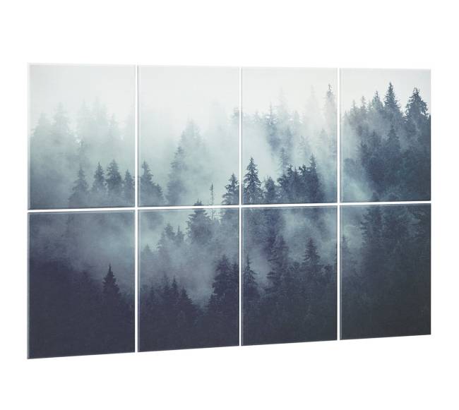 8 vnt. sieninių garsą slopinančių panelių rinkinys0