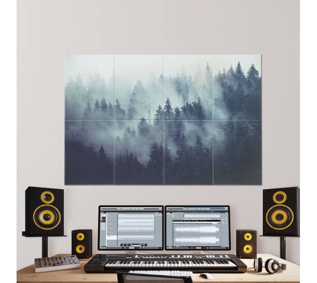 8 vnt. sieninių garsą slopinančių panelių rinkinys7