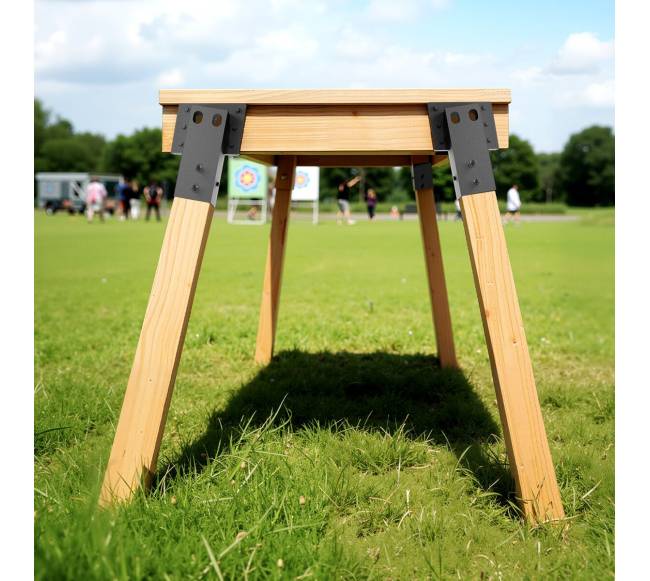 Kampiniai platformos laikikliai 3.5x3.5 colių medienai, 8 vnt.7