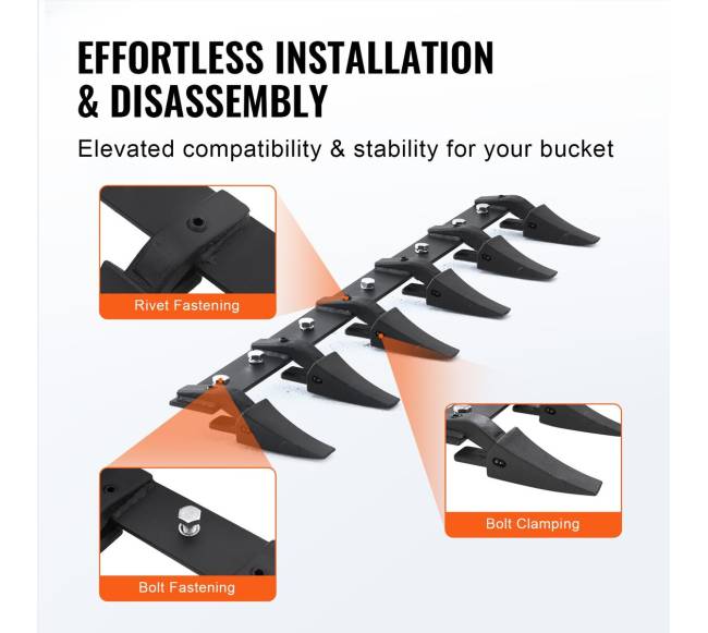 Traktoriaus kastuvo dantų juosta su 6 dantimis2