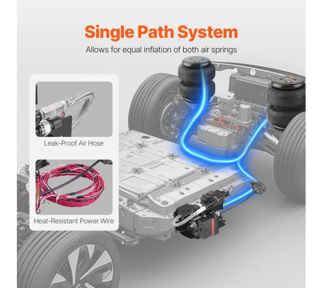 Belaidis oro kompresorius 12V 100 PSI5