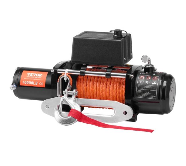 Elektrinis gervės krovininis sunkvežimis 4536 kg su sintetiniu lynu10