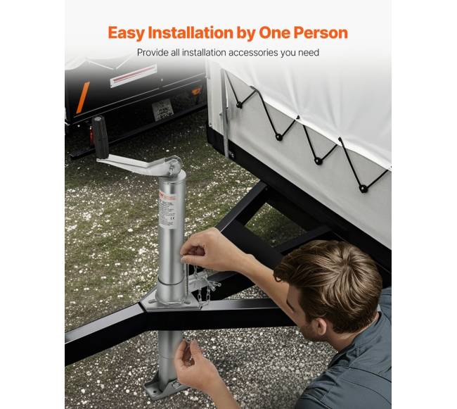 A tipo priekabos domkratas 907 kg apkrova2